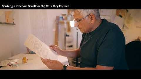 The Calligraphy Scribe   Cork City Freedom Scrolls   SD 480p