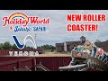 New roller coaster coming to holiday world vekoma family boomerang holiday world construction