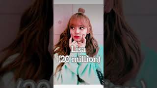 Money net worth of Blackpink🤩🤩🤩😎