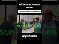 Jeff Bezos vs. Amazon Worker - Real Time Salary Comparison #motivation #jeffbezos #billionaire