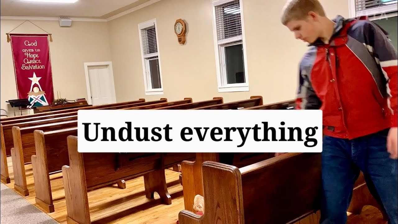 How to clean a church