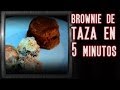 Brownie en taza en 5 minutos │Recetas divertidas