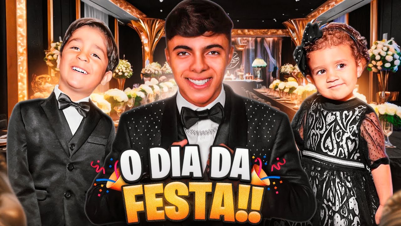 TUDO QUE ACONTECEU NA FESTA DE 18 ANOS DO ESTEVÃO FILIPE