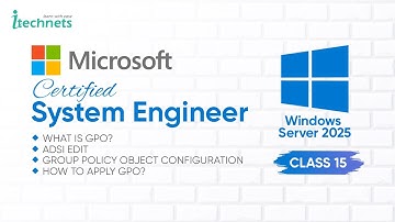 𝗟𝗲𝗰 𝟭𝟱 | 𝗠𝗖𝗦𝗘 𝗦𝗲𝗿𝘃𝗲𝗿 𝟮𝟬𝟮𝟱 𝗧𝗿𝗮𝗶𝗻𝗶𝗻𝗴 |𝗜𝗺𝗽𝗹𝗲𝗺𝗲𝗻𝘁𝗶𝗻𝗴 𝗚𝗿𝗼𝘂𝗽 𝗣𝗼𝗹𝗶𝗰𝗶𝗲𝘀 𝗮𝗻𝗱 𝗚𝗣𝗢 𝗖𝗼𝗻𝗳𝗶𝗴𝘂𝗿𝗮𝘁𝗶𝗼𝗻