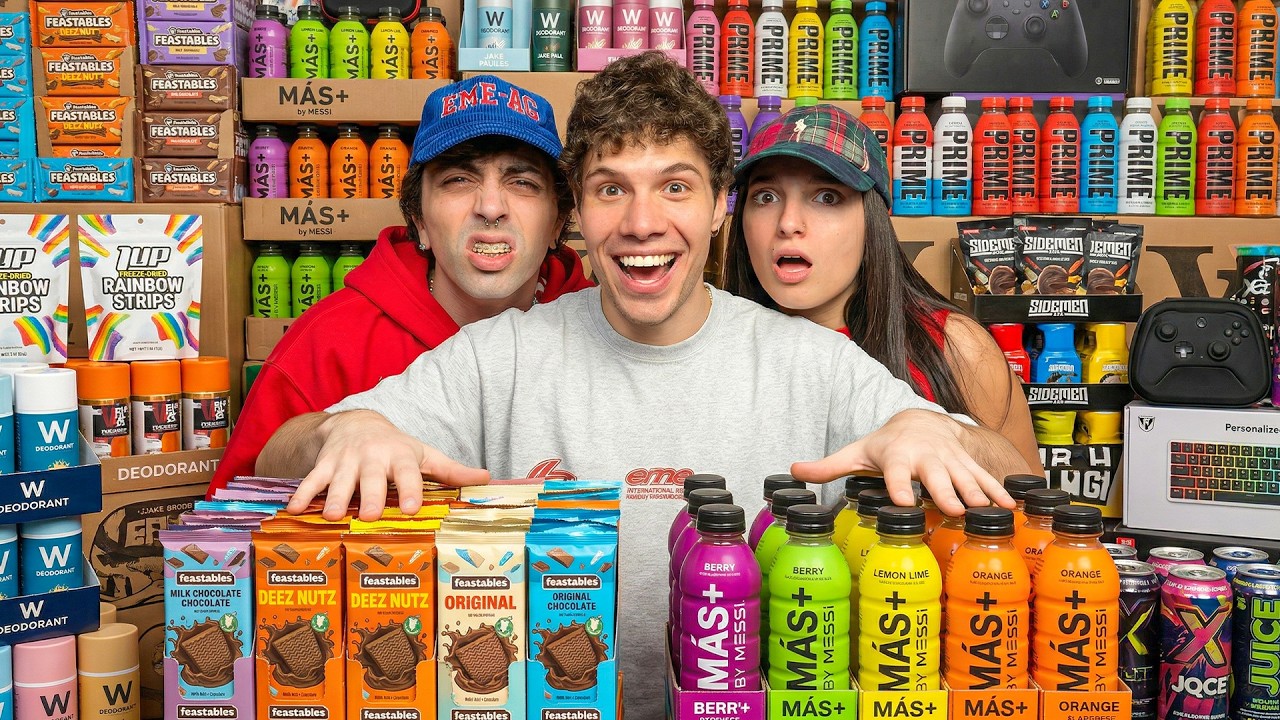 Probamos TODOS los PRODUCTOS de YOUTUBERS ft. Angie Velasco y Carrera