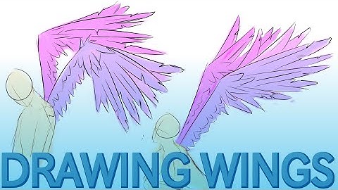 Drawing Wings | Easy How To Draw Tutorial