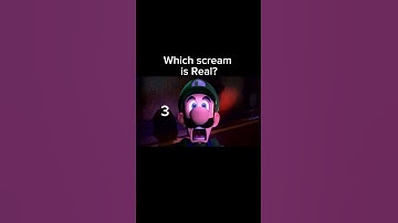 Which scream is real? #memes #luigismansion #luigi #mario #offensivememes