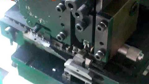 Terminal crimping machine for wire harness processing