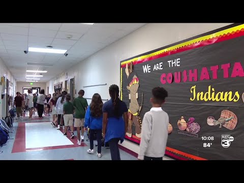 Class is in session for students at Elton Elementary School