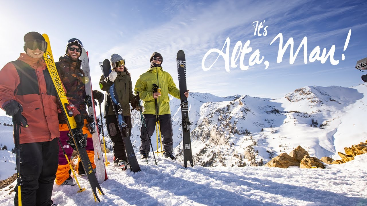 It's Alta Man! | LINE Skis | This Isn't East Coast Hardcore Real Stuff