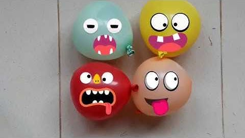 Making Slime With Funny Balloon Cute #Doodles RELAXING SATISFYING #SLIME