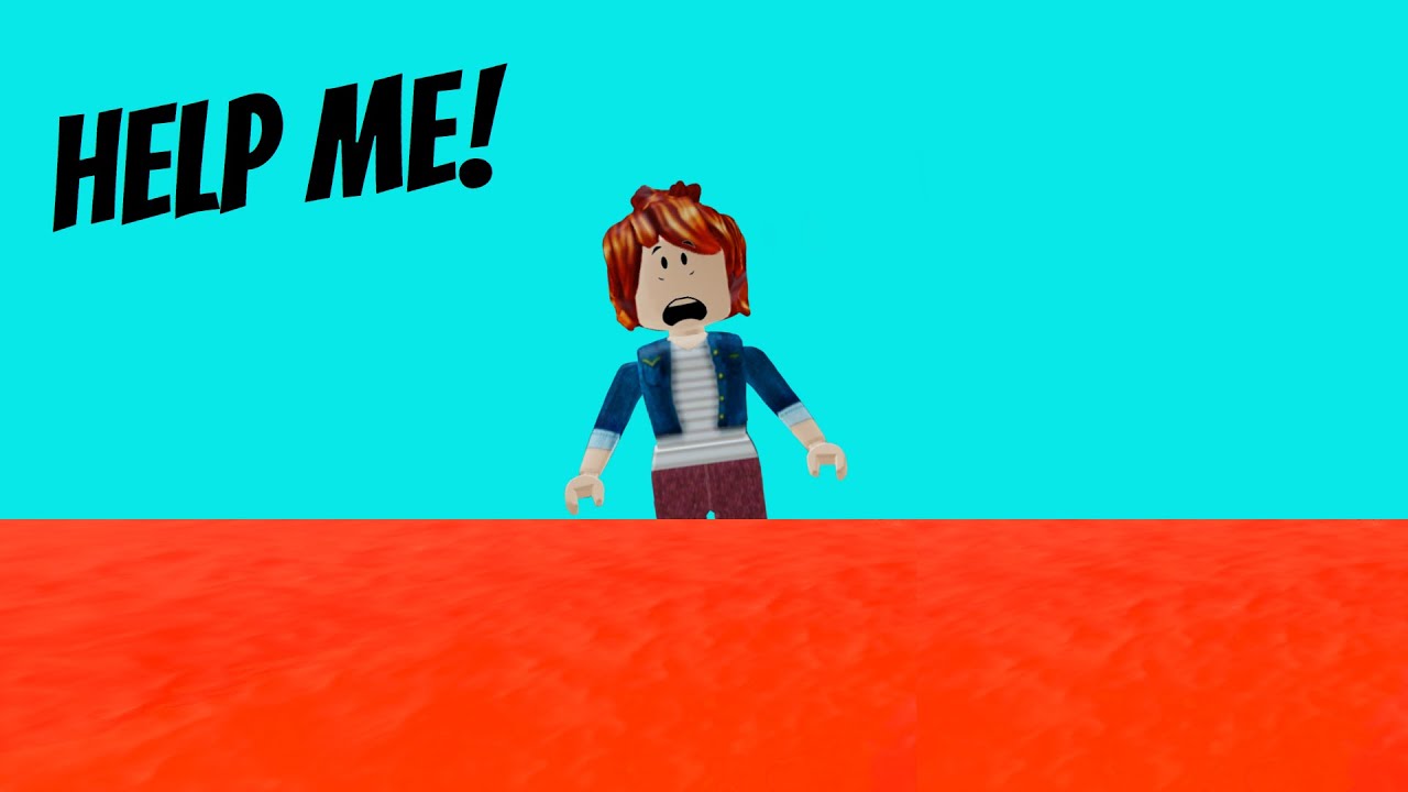 Playing The Floor Is Lava Game In Roblox! YouTube
