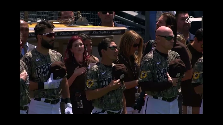 National Anthem by Hanson Kim (Padres vs. Dodgers ...