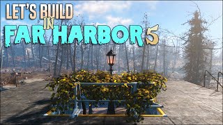 Let's Build in Far Harbor (Part 5) 🏡 Fallout 4 No Mods Shop Class