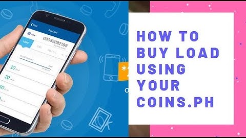 How to buy load using your coins.ph