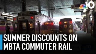 Summer discounts on MBTA Commuter Rail available