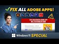 Fix “Unlicensed Adobe App Has Been Disabled” Win 11 & 10 | 100% Working