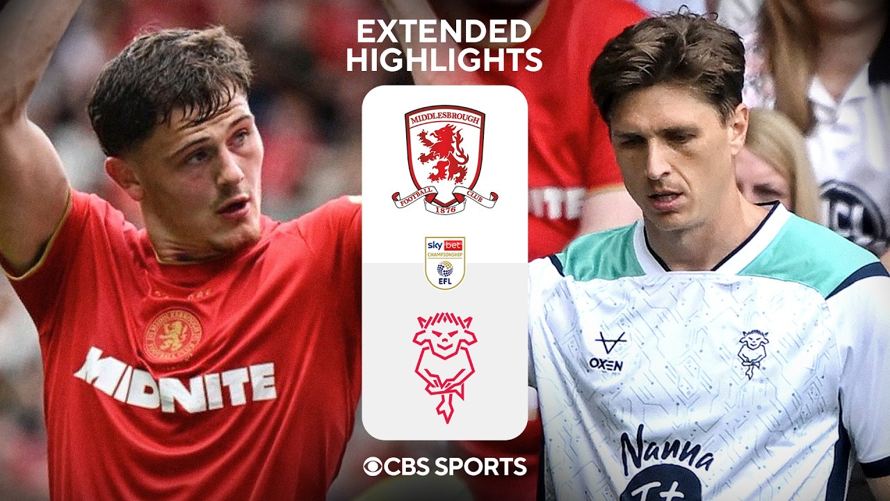 Middlesbrough vs. Lincoln City: Extended Highlights | EFL Championship | CBS Sports
