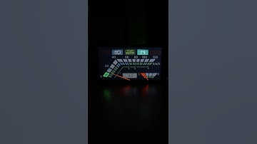 Auto gauge on T-DisplayS3 at 2025 #lvgl #lilygo #esp32