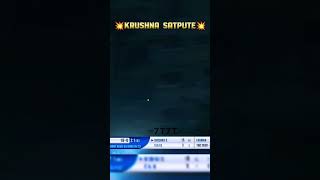 KRUSHNA SATPUTE 💥 UNIQUE SHOT 😱 HELICOPTER SHOT 🤯 POWERFUL SHOT 💥 MASSIVE SIX ⚡SATPUTE SHOT 🚀