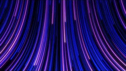 4K Seamless Loop Futuristic Glow Neon Flow Forward