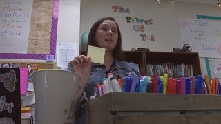 Carrie Hoffpauir wins KENS 5 EXCEL Award for Schertz-Cibolo-Universal City ISD