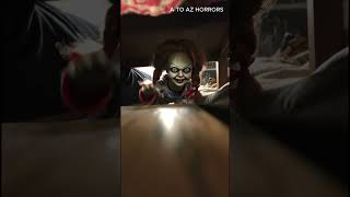 He Looked Under the Bed... and Saw THIS 😱👁️ #CreepyDoll #HauntedAnimation #3DHorror #ShortsHorror
