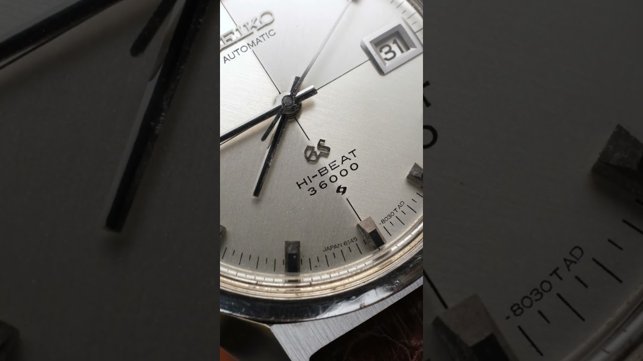 Grand Seiko GS Automatic Hi-Beat 36000 Ref. 6146-8000 