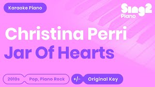 Christina Perri - Jar of Hearts (Piano Karaoke) chords