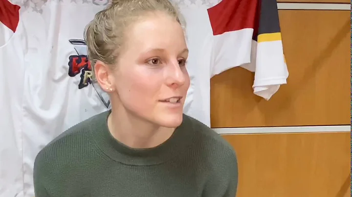 Amy Menke - Post Game Interview (WHL Finals 2020, ...
