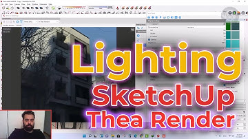 How to Create Lighting with Thea render for SketchUp