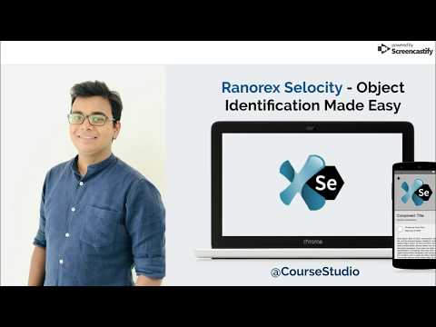 Locators || Object Identification Tool for Selenium - Ranorex Selocity