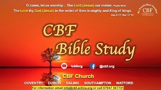 Online Bible Study - 18th June 2020 - Br. Hanock Sen