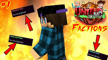 CRATE KEY OPENING!!! | UnitedMC Factions | Episode 1