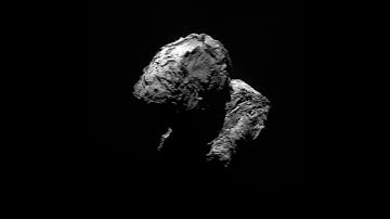 Comet 67P/Churyumov–Gerasimenko tumbling through space