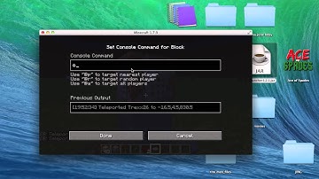 How to use a command block in Minecraft 1 7 9