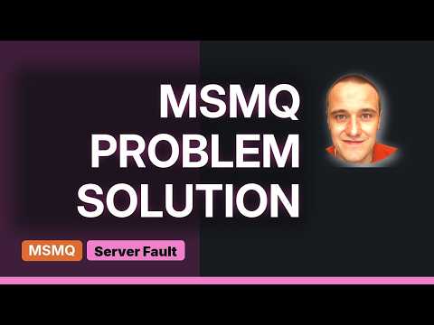 MSMQ private queue messaging accross servers