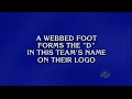 NHL Logos on Jeopardy! (Jan. 5, 2018)