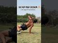 100 Rep Push Session 🔥 #pushups #workout #fitness #shorts