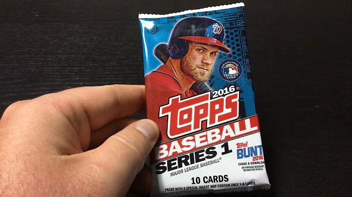 2016 Topps Series One Pack Rip