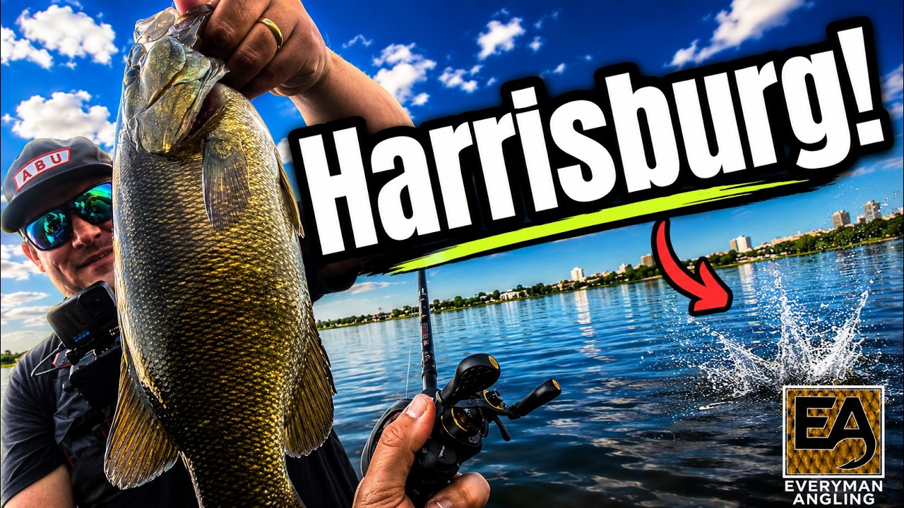 Pre-Fishing the Susquehanna River for a Kayak Bass Tournament! (Harrisburg, PA)