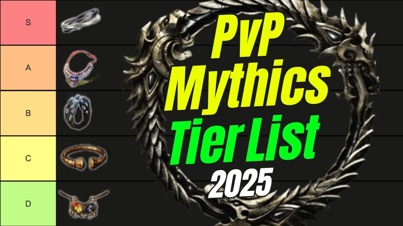 THE Ultimate PvP Mythics Tier List for 2025