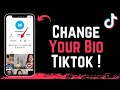 How to change your bio on tiktok