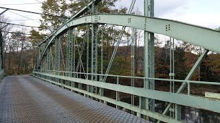 Two  Bridges  in  One,  Bower  Bridge,  Clearfield  County,  Pennsylvania,  Susquehanna  River, 1910