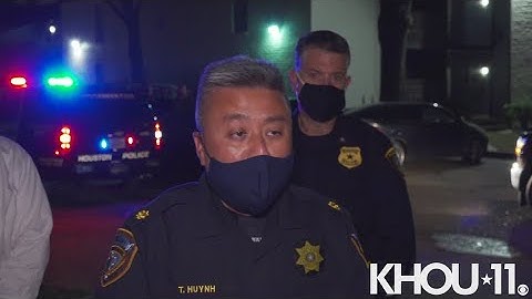 Raw video: HCSO deputy shot at while working extra job at apartment complex