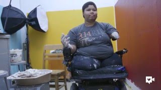Artist Born Without Limbs Proves Anything Is Possible