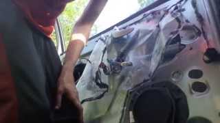 Door panel installation: buick rendezvous