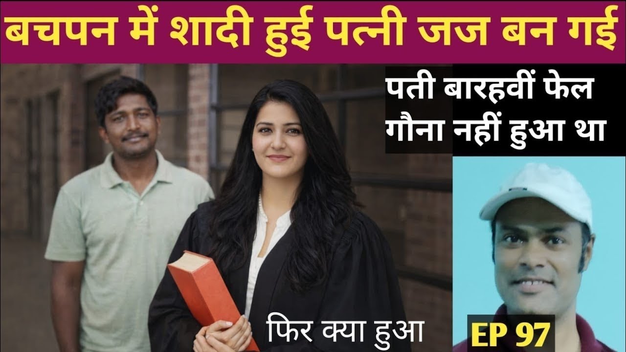 बचपन में शादी हो गई पत्नी जज बन गई फिर पति के साथ जो किया | hindi kahaniyan @UdayPratap-of6wd 