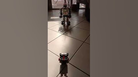 Lego Mindstorms EV3 Ev3rstorm mission 6 (finds the remote ,when found shoots the remote)
