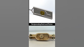 Reciprocating Rack and Pinion #shorts